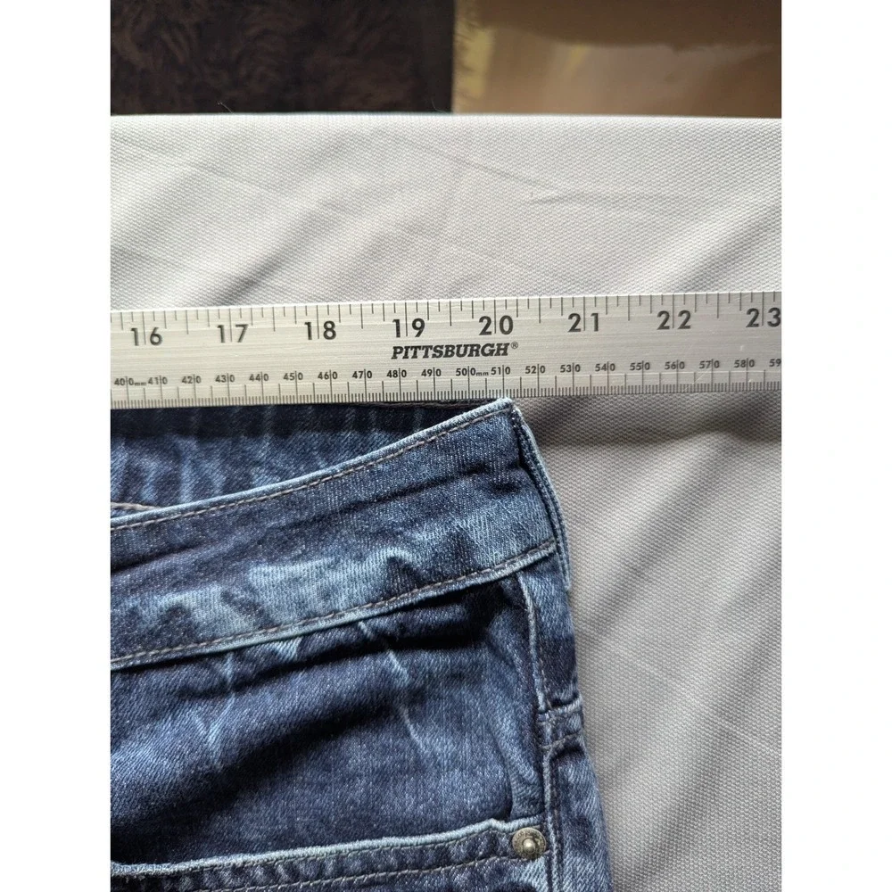 Brand New I Jeans by Buffalo Spencer Slim  40x32 Blue Denim Black patch